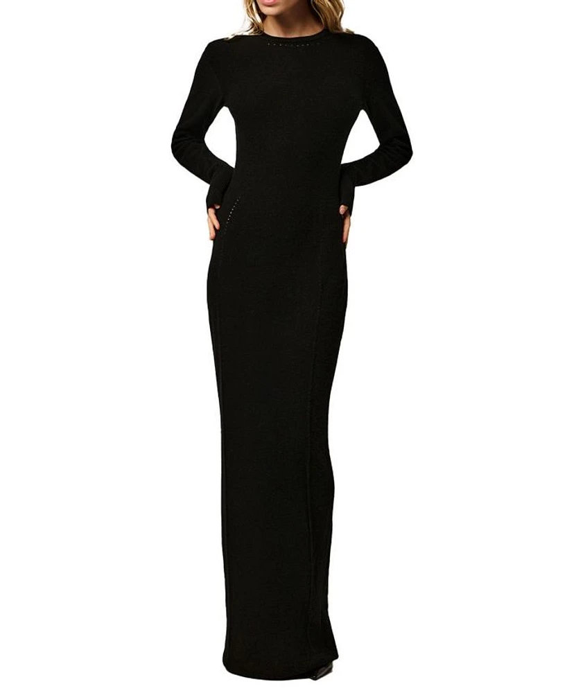 Cashmere Open Back Dress