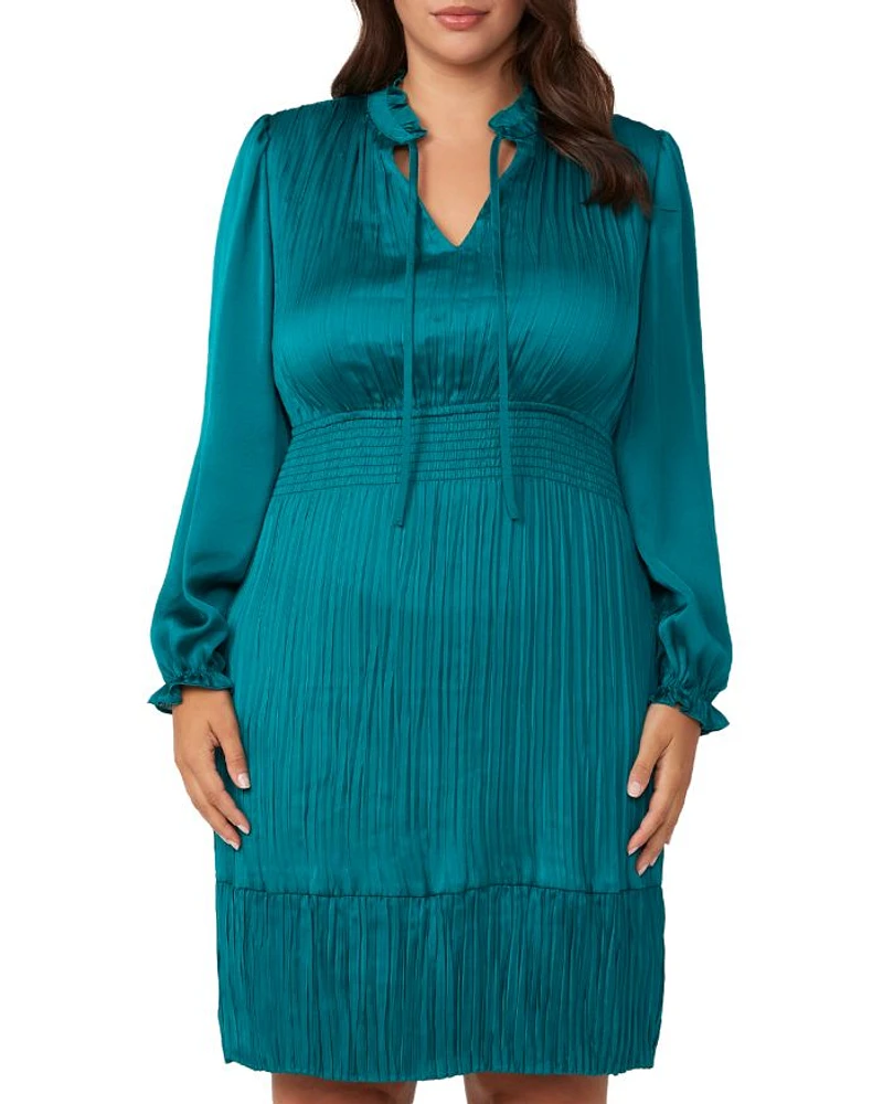 Nina Shirred Mini Dress