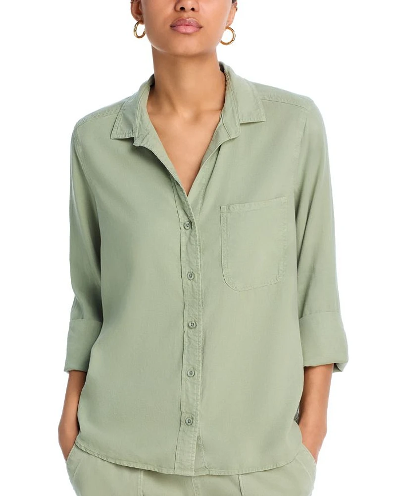 Long Sleeve Button Down Top