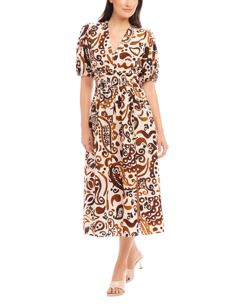 Poppy Shirred Waist Dress