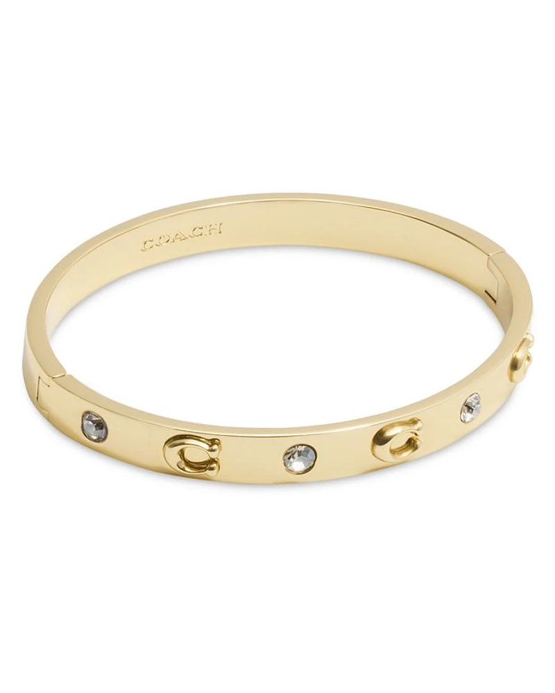 Signature Stone Bangle Bracelet