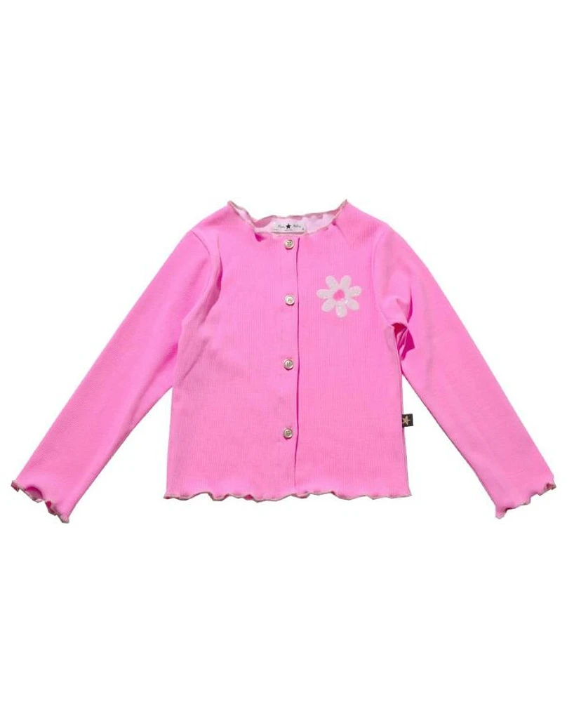 Girls' Flower Cardigan - Baby, Little Kid, Big Kid