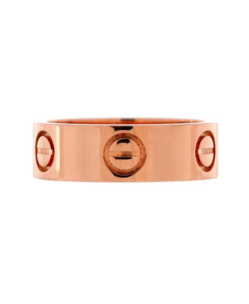 Love Band Ring 18K Rose Gold