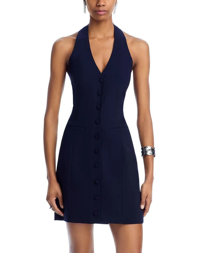 Halter Mini Dress - Exclusive