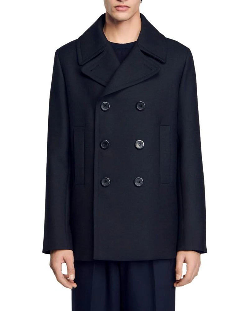 Double Breasted Peacoat