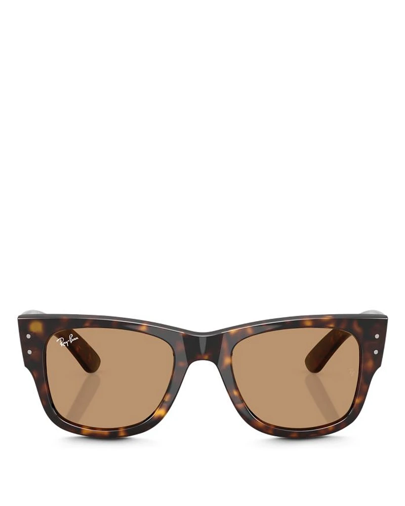 Mega Wayfarer Square Sunglasses, 51mm