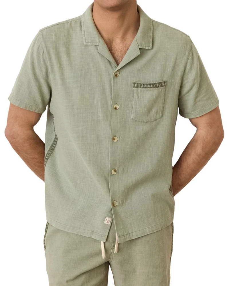 Embroidered Resort Shirt