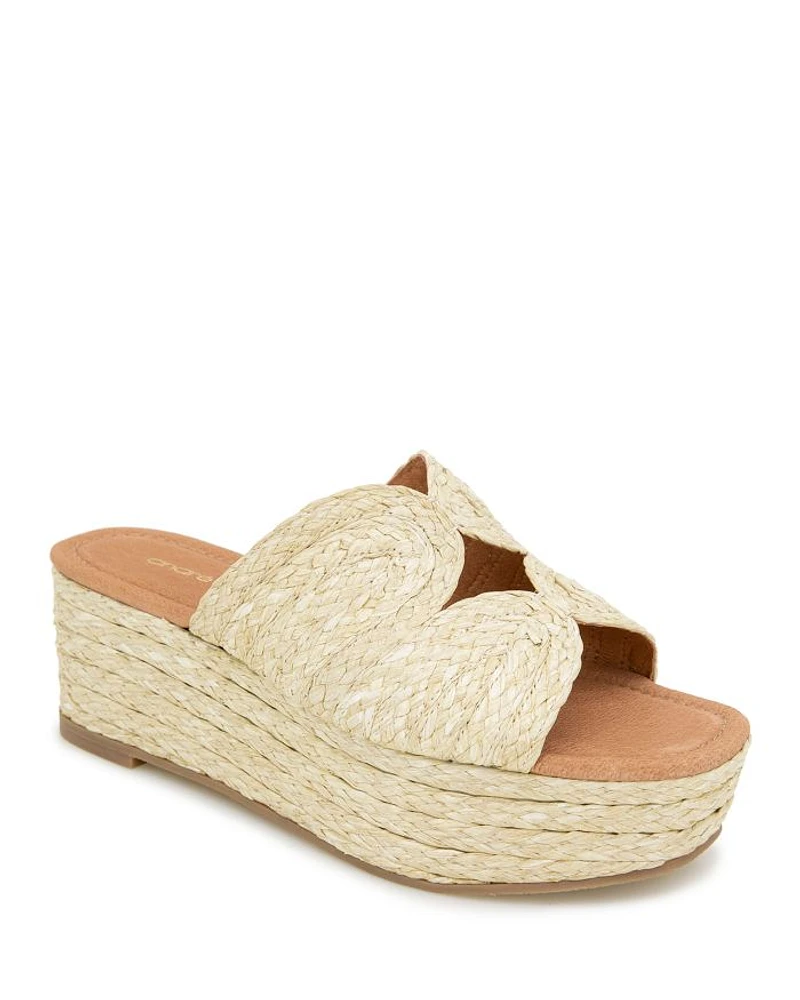 Women's Serene Espadrille Slide Sandals
