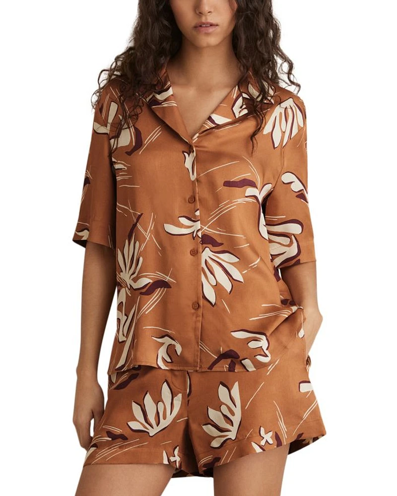 Sandy Floral Print Shirt