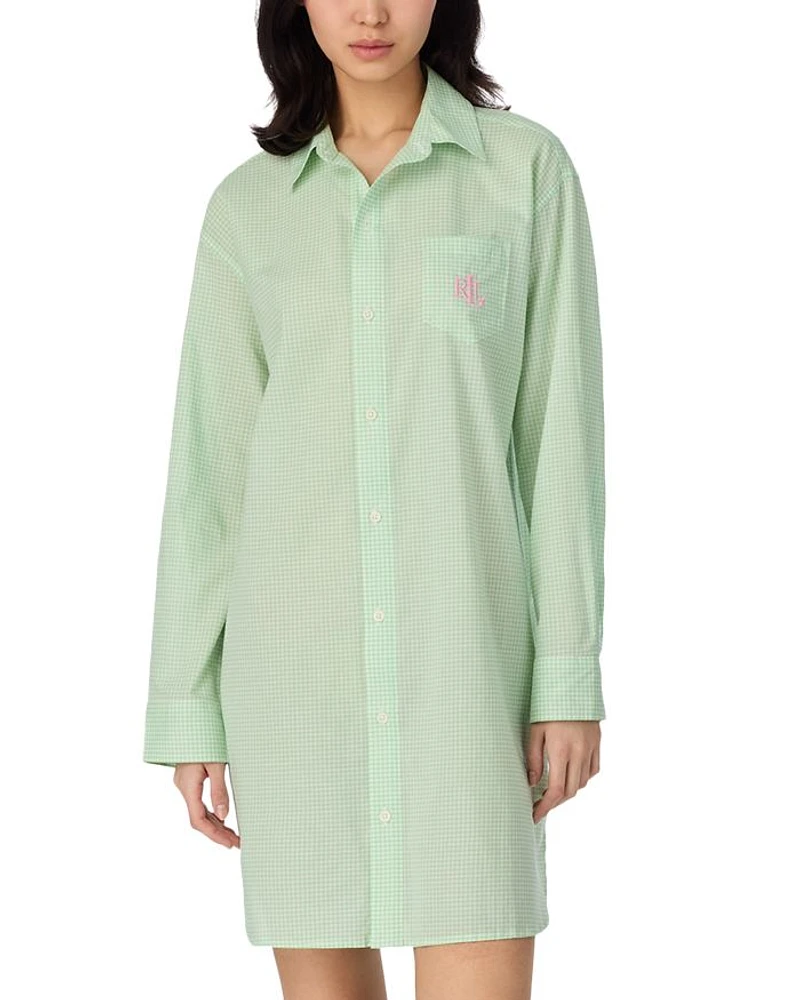 Long Sleeve Rolled Tab His Sleepshirt