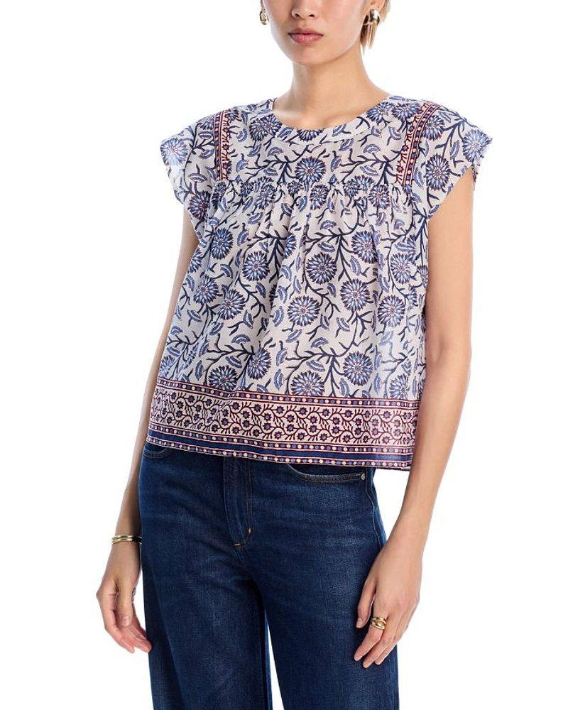 Selene Cap Sleeve Top
