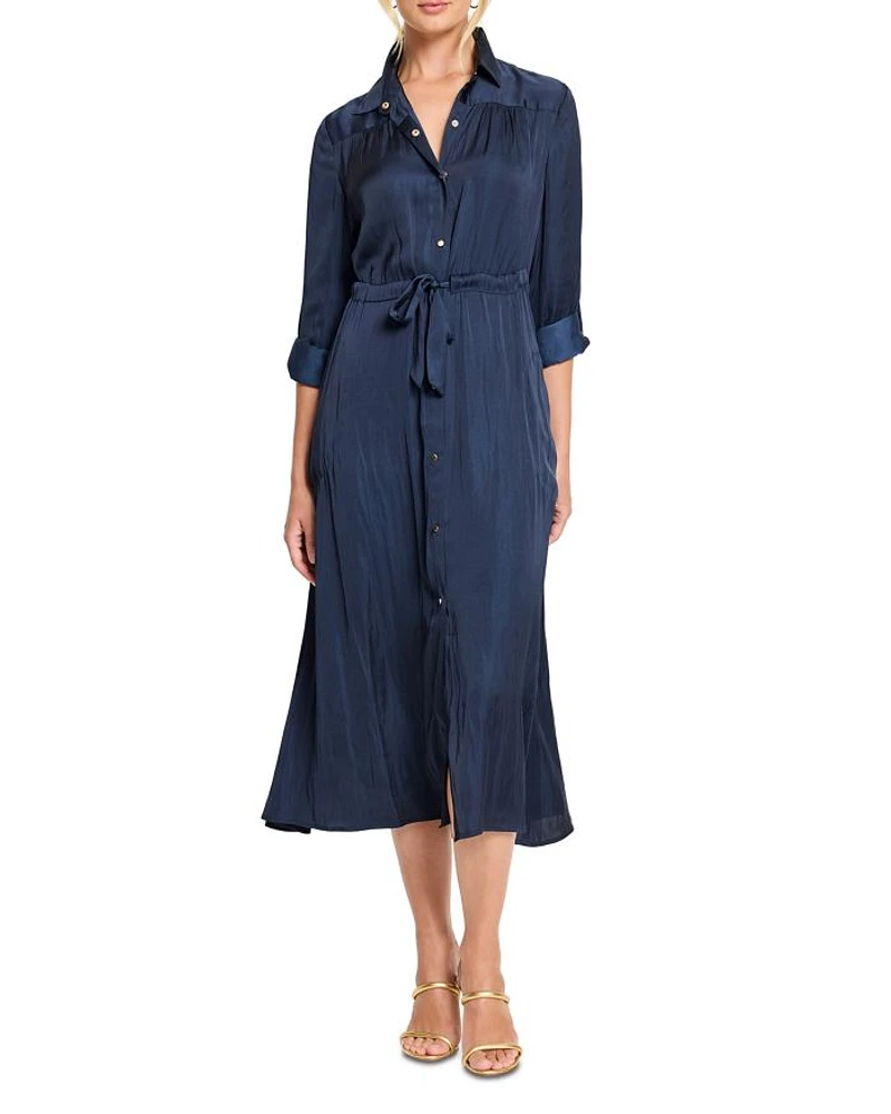 Glossy Crinkle Julie Dress