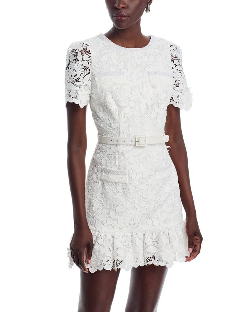 Garden Lace Mini Dress