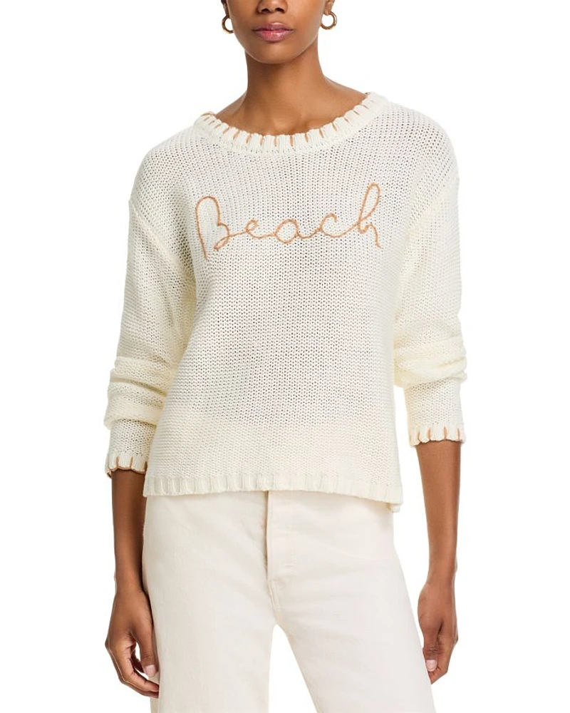 Embroidered Sweater