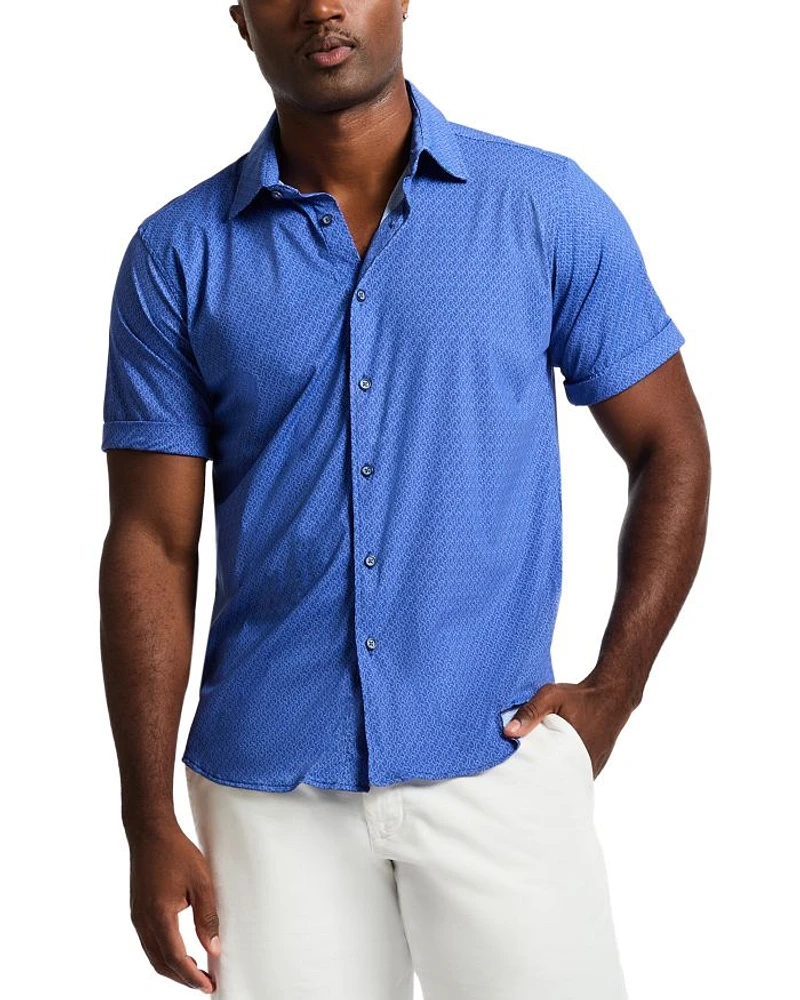 Pidmont Printed Short Sleeve Shirt