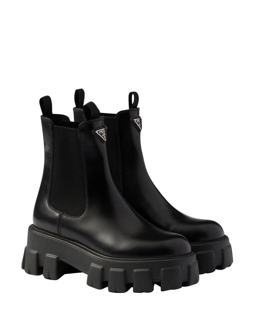 Women's Monolith Brushed Leather Chelsea Boots