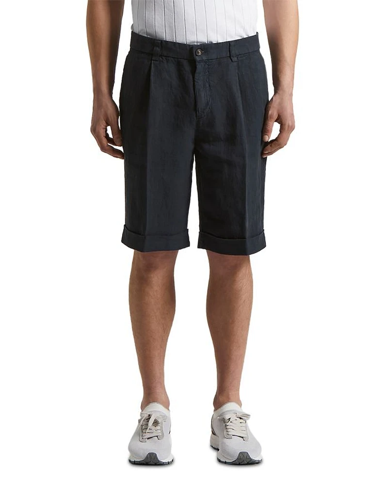 Linen Bermuda Shorts