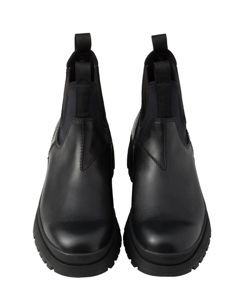 Men's Leather and Stretch Fabric Brixxen Boots