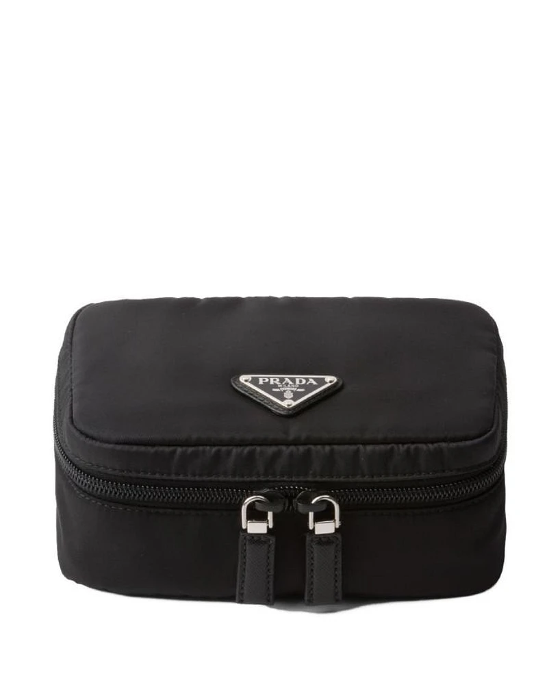 Small Re-Nylon Zipper Pouch