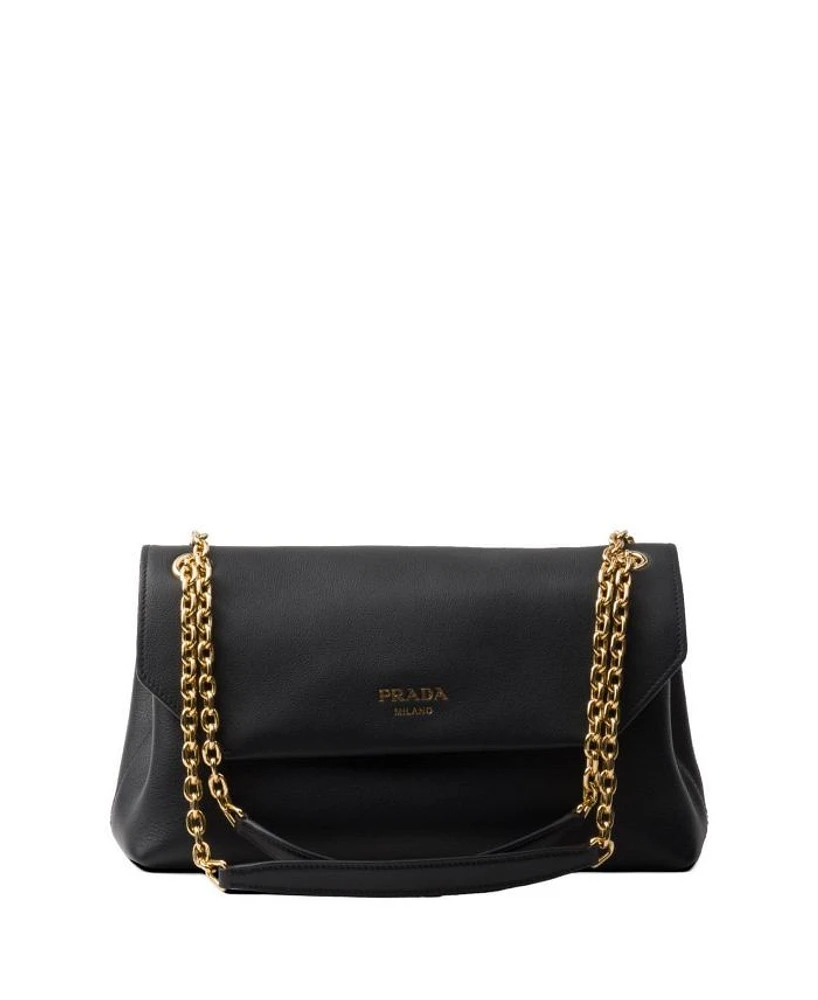 Doux Medium Leather Shoulder Bag