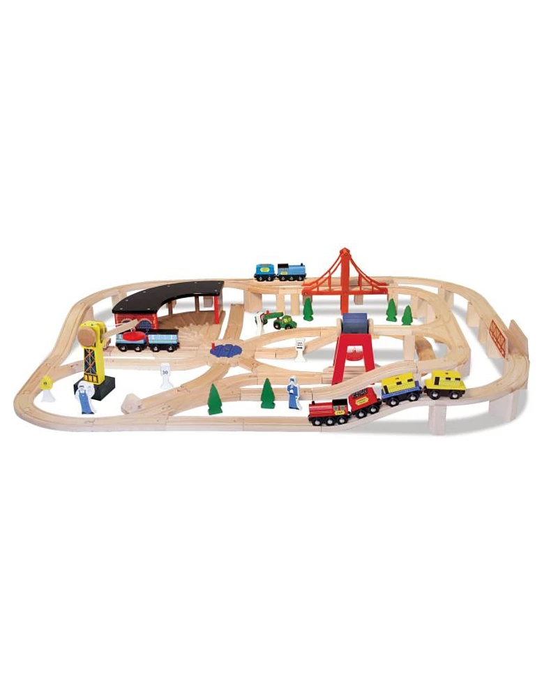 Wooden Railway Set - Ages 3+