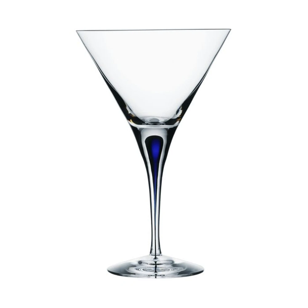 Intermezzo Blue Martini Glass