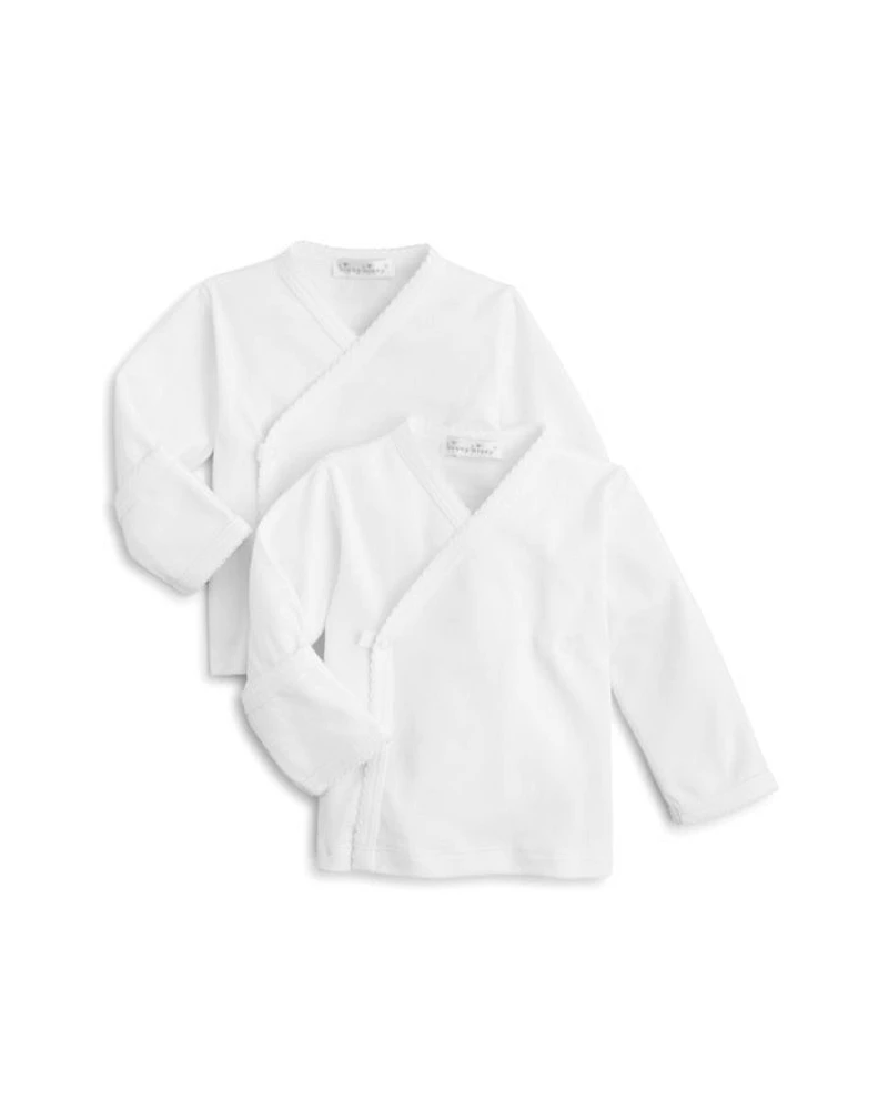 Unisex Side-Snap Tee, 2 Pack - Baby