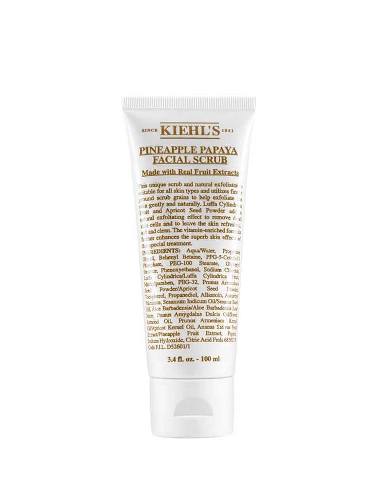 Pineapple Papaya Facial Scrub 3.4 oz.