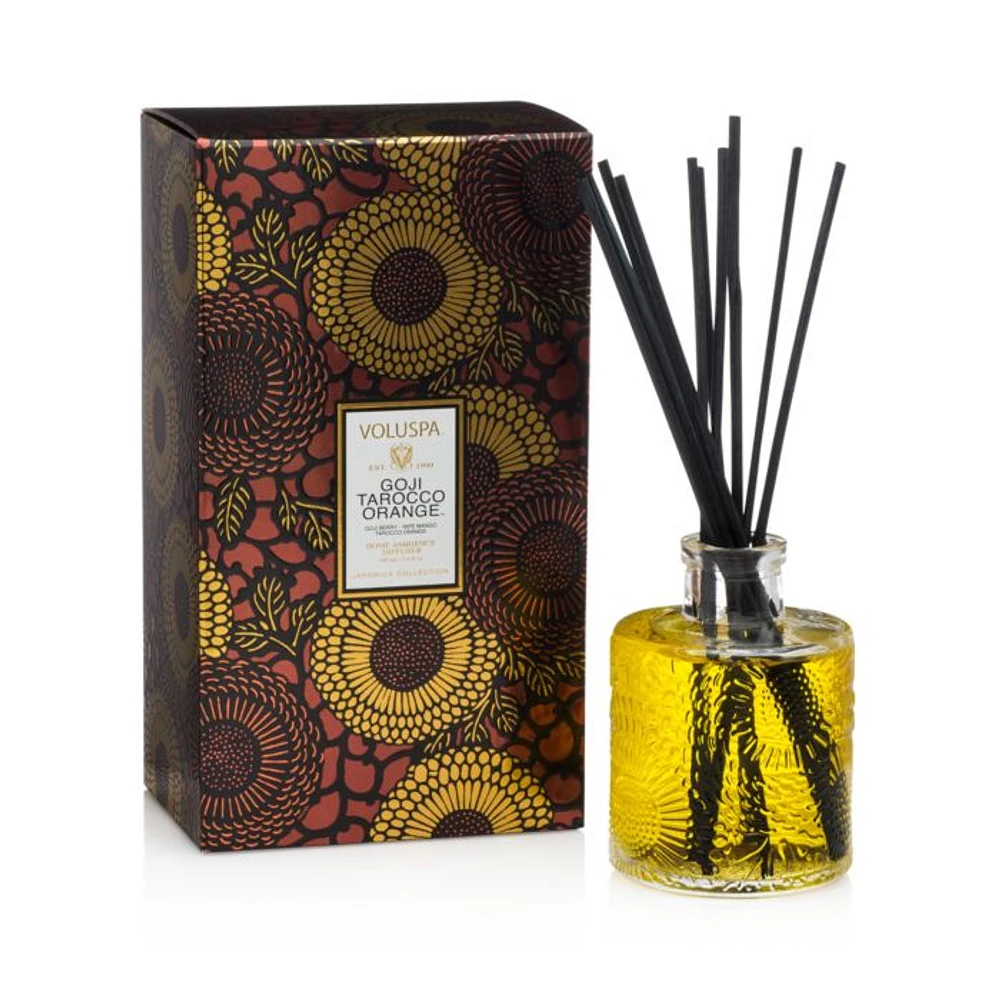 Goji Tarocco Orange Reed Diffuser, 3.4 oz.