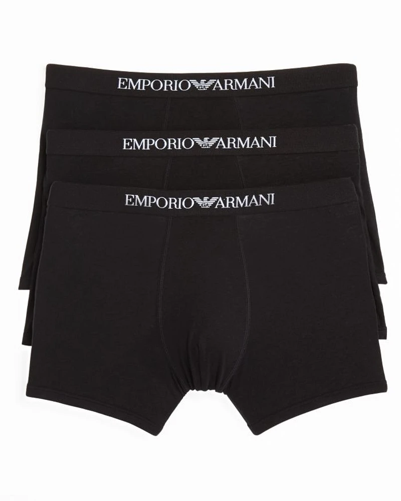 Pure Cotton Boxer Briefs - Pack of 3