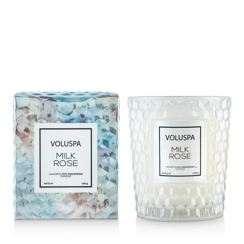 Milk Rose Classic Candle, 6.5 oz