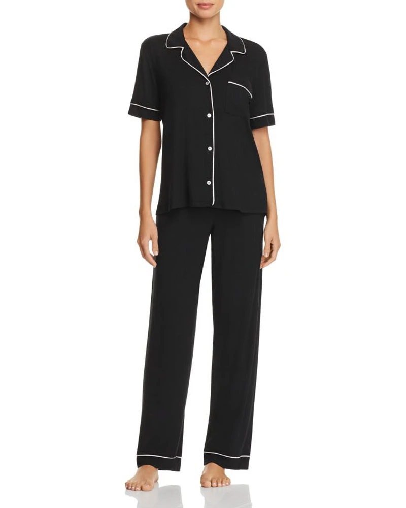 Gisele Short Sleeve Long Pant Pajama Set