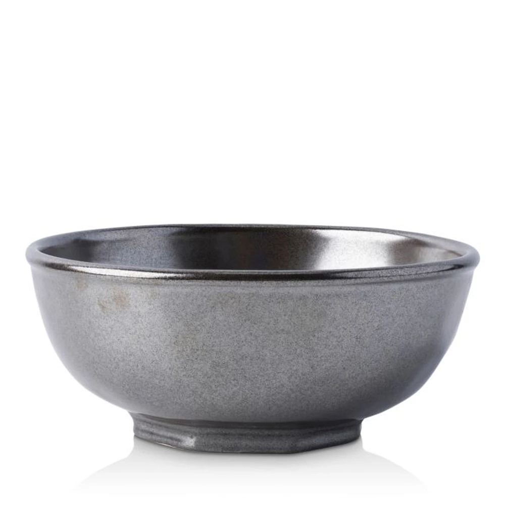 Pewter Stoneware 5.5" Bowl