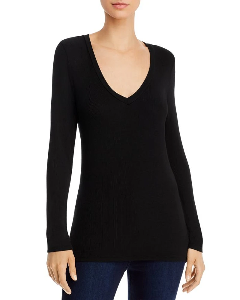 Valley Long-Sleeve V-Neck Tee
