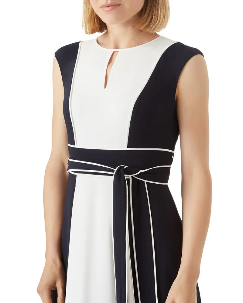 Rae Color-Blocked Midi Dress