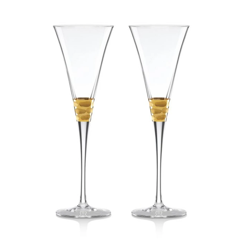 Truro Toasting Flute Set of 2
