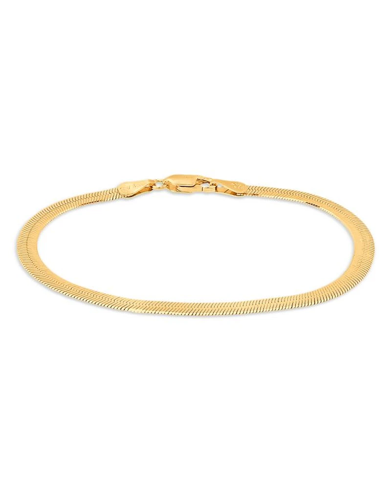 Herringbone Chain Bracelet - Exclusive