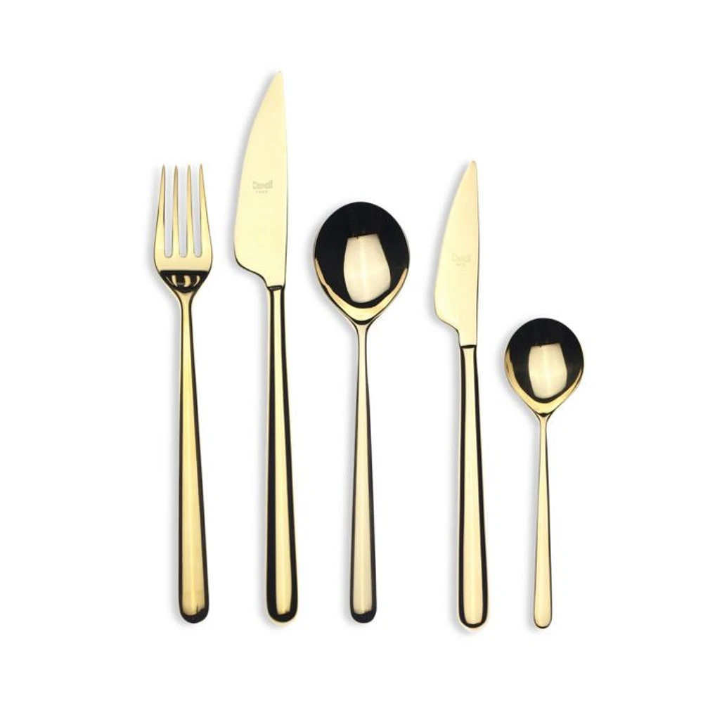 Linea Oro 5-Piece Place Setting