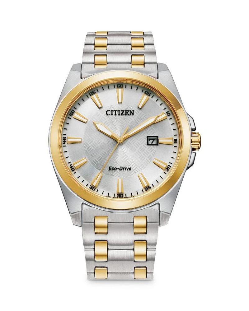 Men's Two-Tone Stainless Steel Watch, 41mm