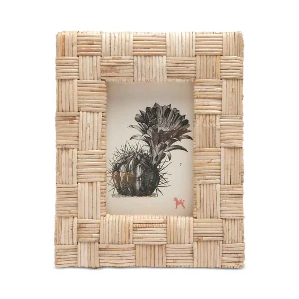 Grasse Natural Woven Rattan Frame