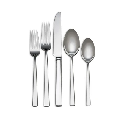 Cole Stainless Steel 65 Piece Flatware Set, Service for 12