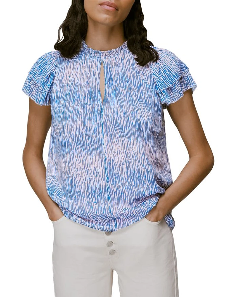 Woodland Animal Print Blouse