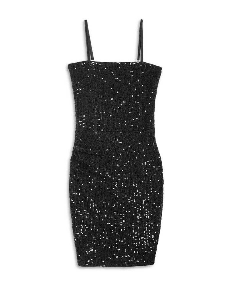 Girls' Maddy Sequin Dress - Big Kid