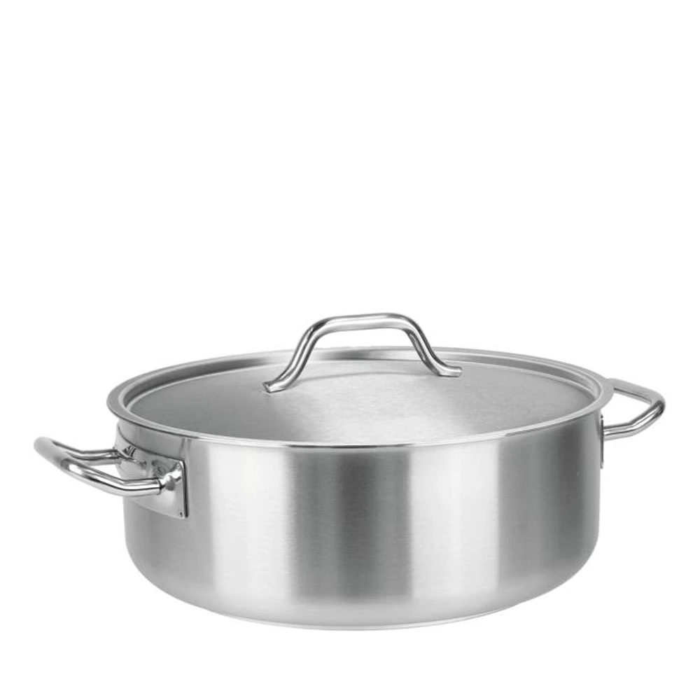 Cristel Stainless Steel 15 Qt. Stew Pan