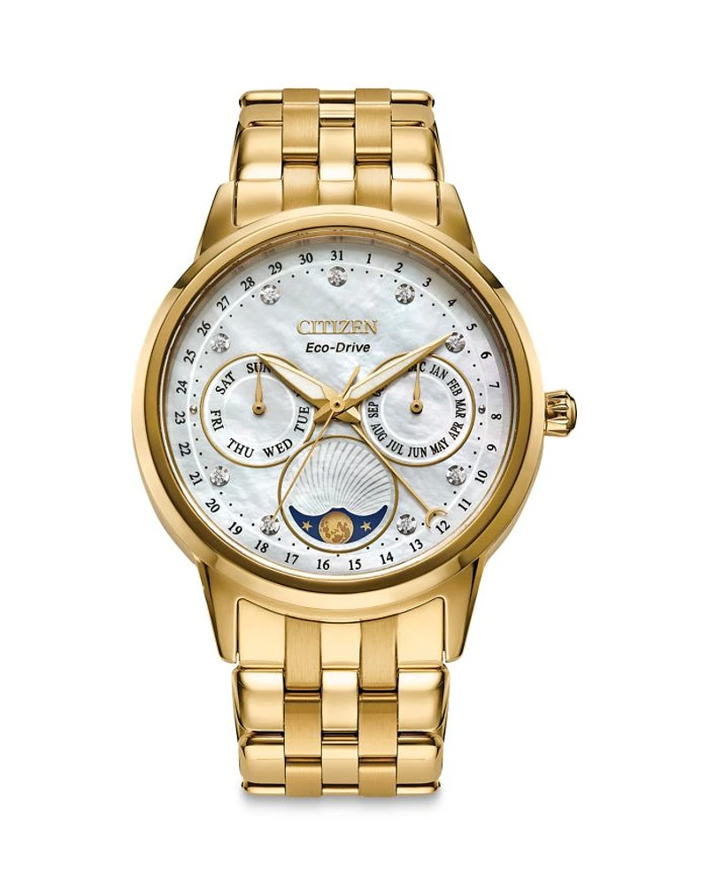 Eco-Drive Calendrier Watch, 37mm