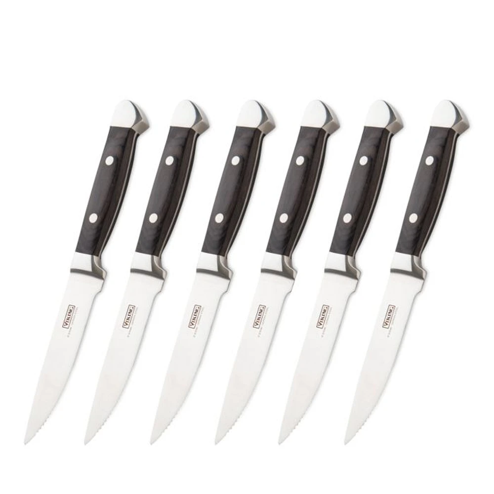 6 Pc Steak Knife Set