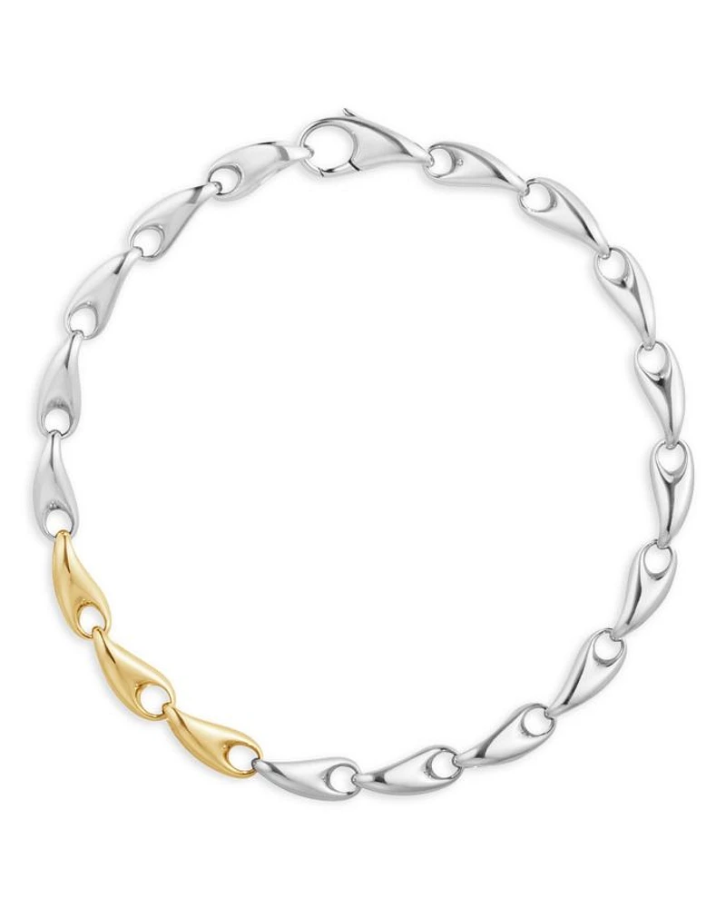 Reflect Two-Tone Slim Bracelet