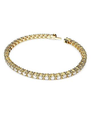 Matrix Crystal Tennis Bracelet