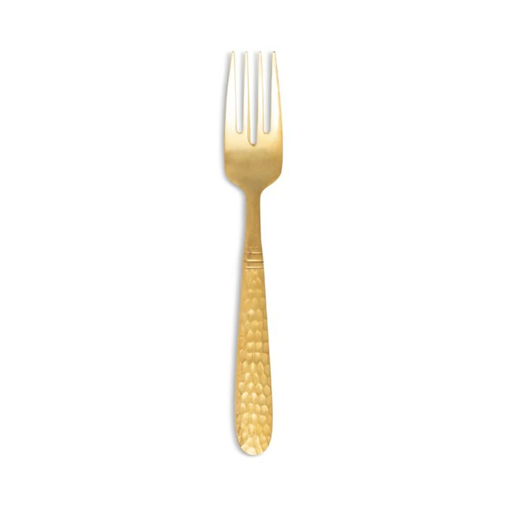 Martellato Gold Tone Salad Fork
