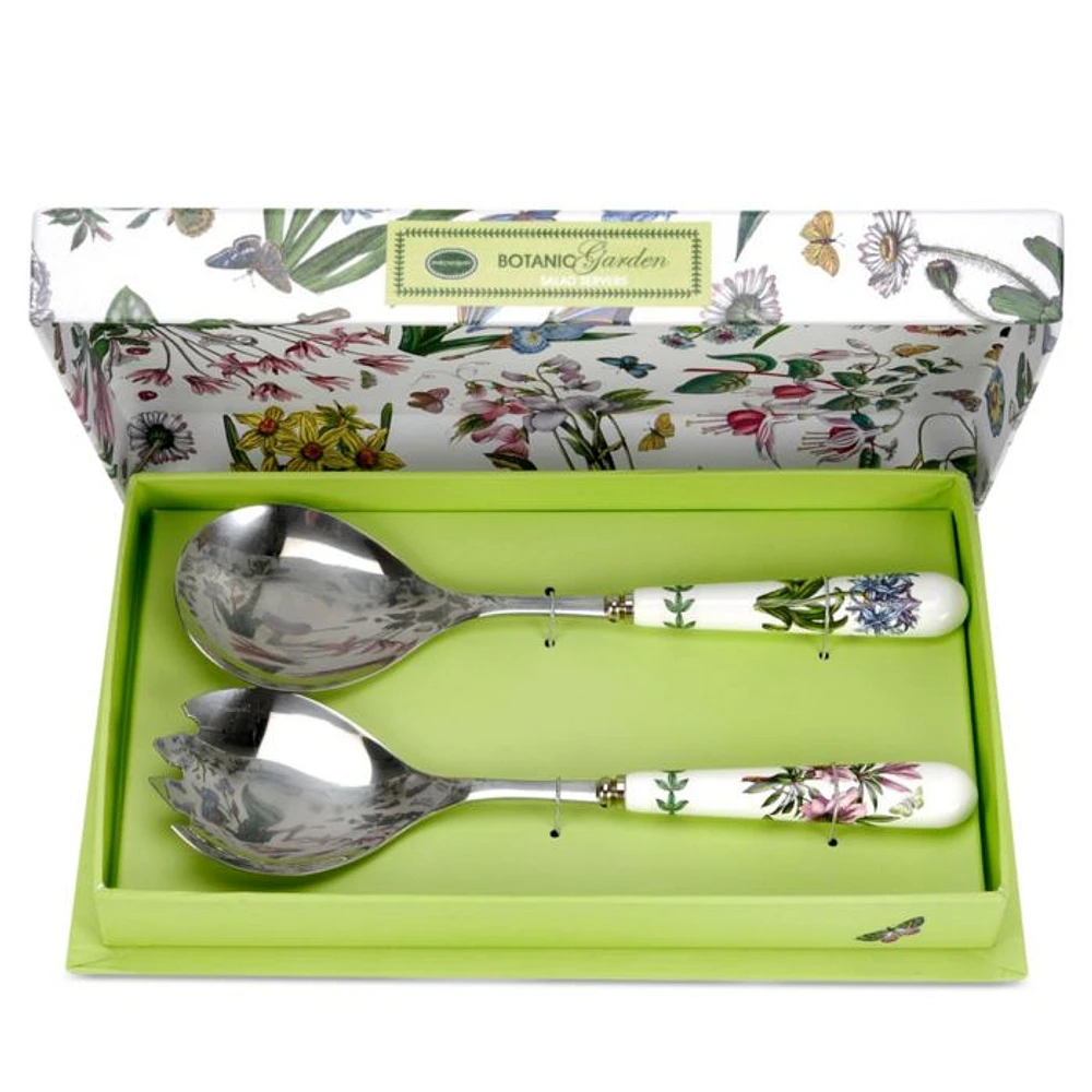 Botanic Garden Salad Servers, Set of 2